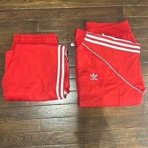 Adidas Original Red Tracksuit